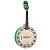 Banjo Rozini Elétrico Verde Caixa Larga Rj11 - Imagem 2