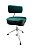 Banco De Bateria Selim Verde Com Encosto Espiral Bauer Bab48 - Imagem 2
