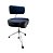 Banco De Bateria Selim Azul Com Encosto Espiral Bauer Bab48 - Imagem 2