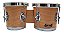 Bongo de Madeira 7x8 com Pele Animal Torelli Tb011 Natural - Imagem 2