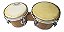 Bongo de Madeira 7x8 com Pele Animal Torelli Tb011 Natural - Imagem 3