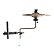 Suporte Para Chimbal Aéreo Cromado Ianni Music Ta190c - Imagem 2