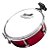 Kit Tamborim Vermelho De Esteira Com Suporte Reto Torelli - Imagem 2