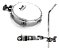 Tamborim Com Clamp  Tt409 E Suporte Para Percussão Ta422 - Imagem 1