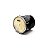 Mini Cuíca Alumínio Preto 6'' Pele Natural Kuringa Kp028 - Imagem 4