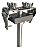 Pedestal Para Conga Cromado Duplo Ianni Heb-001 - Imagem 5