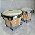 Bongo De Madeira Natural Clara  6,5'' X 7,5'' Ianni He-101 - Imagem 1