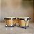 Bongo De Madeira Natural Clara  6,5'' X 7,5'' Ianni He-101 - Imagem 7