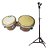 Bongo Madeira 7x8 Torelli Tb011 Natural Com Pedestal - Imagem 1