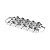 Rocar Ritmus Platinelas Aço Galvanizado 34cm - Rr022 - Imagem 1