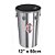 Rebolo Contemporanea 12x50 Aluminio Light 1223lt - Imagem 1