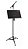 Suporte de Partitura de Metal com Clamp Hep34 + Pedestal Girafa para Microfone Hpm51 - Imagem 5