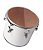 Repique Phx 30x12'' Ph-906brw Branco Wood - Imagem 1