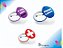 25x Bottons Redondo  Personalizados Com Alfinete - Imagem 2