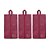 Kit com 3 Bolsa Porta Sapato (Viagem) Jacki Design - ARH18613 Cor:Vinho - Imagem 1