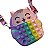 Bolsa Infantil Colorida Gato Pop It - Imagem 2