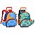 Mochila de Rodinhas Infantil CLIO Pets Dino CP24078B - Imagem 1