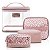 Kit de Necessaire com 4 Peças Diamantes ABC17381 Jacki Design - Imagem 3