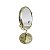Espelho de Aumento Dupla Face com Base Panther PTH469-8 8 Polegadas - Dourado - Imagem 2