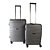 Conjunto de Malas de Viagem 2 Peças c/ TSA e Roda 360 Cinza Swissland - YS21050C - Imagem 1