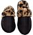 Pantufa Suede com Pele Sintética Onça 35/36 Cotton Day - 10001 - Imagem 1