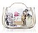 Necessaire de Viagem Crystal Jacki Design ABC17189 Cor:Branco - Imagem 1