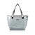 Bolsa Shopper Transparente Diamantes Prata Jacki Design - ABC17573 - Imagem 1