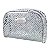 Necessaire Retangular G Diamantes Prata Jacki Design - ABC17383 - Imagem 2