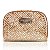 Necessaire Retangular G Diamantes Dourado Jacki Design - ABC17383 - Imagem 1