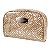 Necessaire Retangular G Diamantes Dourado Jacki Design - ABC17383 - Imagem 2