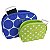 Kit de Necessaire de 2 Peças Dots Azul Jacki Design - AHL19830 - Imagem 3