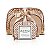 Kit de Necessaire com 3 Peças Diamantes Dourado Jacki Design - ABC17380 - Imagem 1
