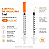 Seringa Insulina c/ Agulha 6x0.25 31G 1 ml Medix 100 uni - Imagem 8