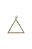 Joia Mestre de Cerimônias Triângulo REAA Prata - Imagem 1
