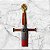 ESPADA TEMPLARIA - MAÇONARIA - Imagem 1