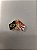 Pin Bandeiras Dourado - Imagem 1