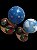 GLOBO TERRESTRE E CELESTE ILUMINADOS - Imagem 3