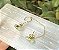 Brinco Elfa dourado - Amazonita - Imagem 4