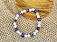 Pulseira Selenita + Olho Grego - Imagem 1