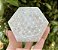 Placa de Selenita Branca Hexagonal Metraton - M - Imagem 4