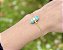 Pulseira Amazonita - Dourada - Imagem 1
