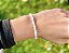 Pulseira Selenita Branca 4mm - Imagem 5