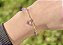 Pulseira Ametista - Dourada - Imagem 4