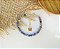 Pulseira Sodalita - Dourado - Imagem 1