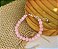 Pulseira Quartzo Rosa - Prata - Imagem 1