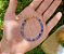 Pulseira Quartzo Azul 4mm - Dourada - Imagem 2
