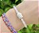 Pulseira Selenita Branca com Buda - 4mm - Imagem 3