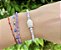 Pulseira Howlita Branca com Buda - 4mm - Imagem 3