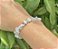 Pulseira Água Marinha com Quartzo Rosa - Cascalho - Imagem 2