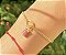 Pulseira Turmalina Rosa - Dourada - Imagem 2